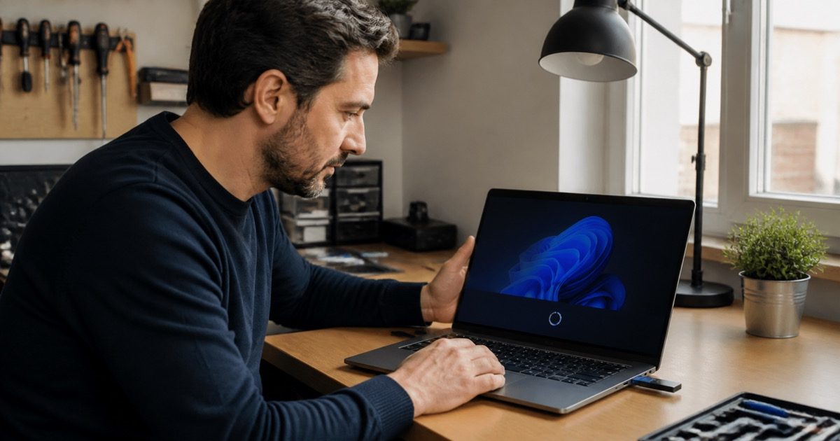 Instalación de Windows 11 desde cero – servicio técnico informático Oleiros