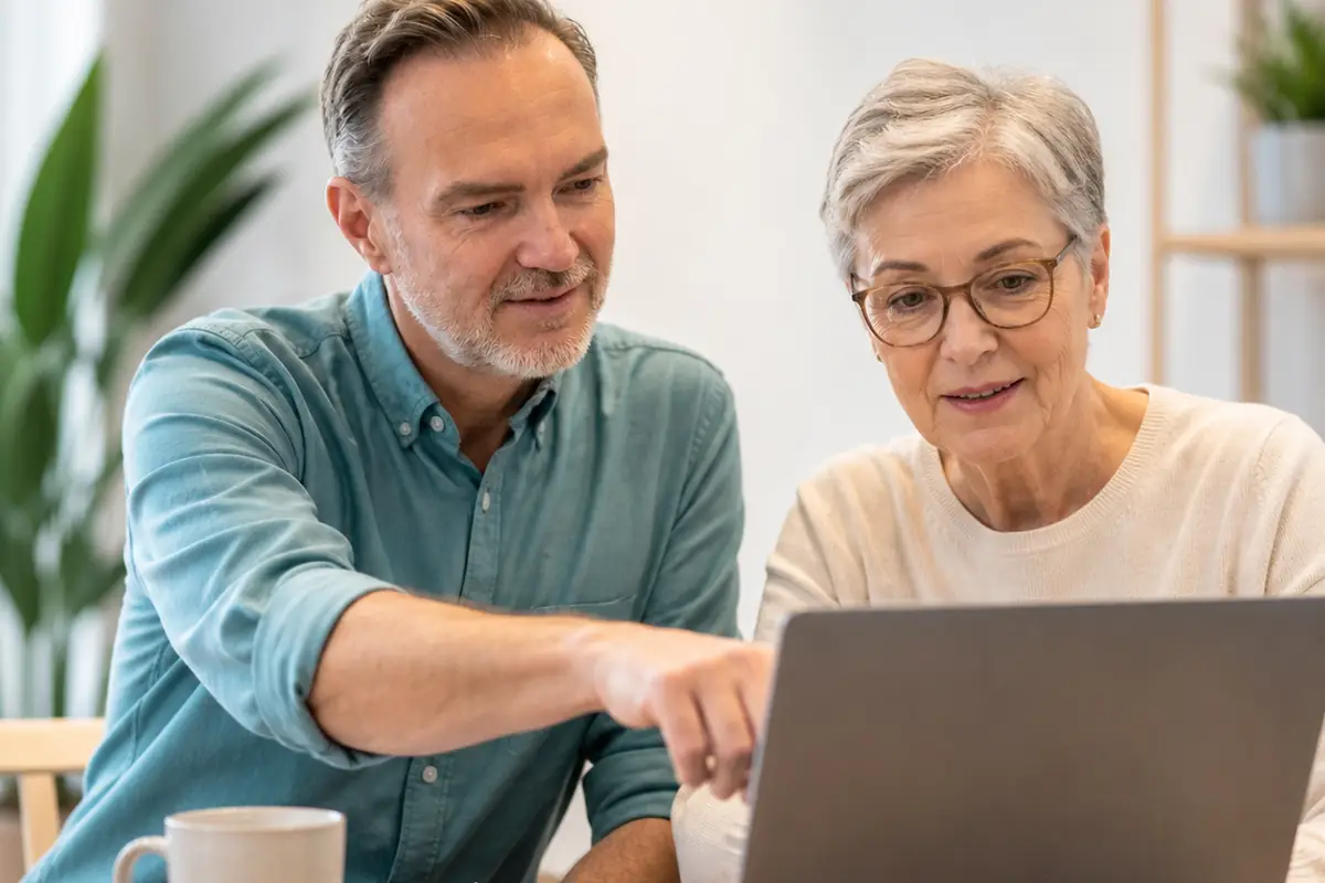 Practical one-to-one computer class for adults